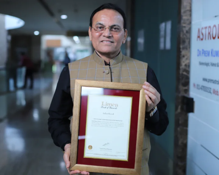 Prem Kumar Sharma - Top 10 astrologer in India for astrology consultation with certificate
